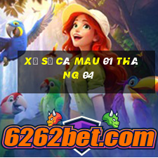 xổ số cà mau 01 tháng 04