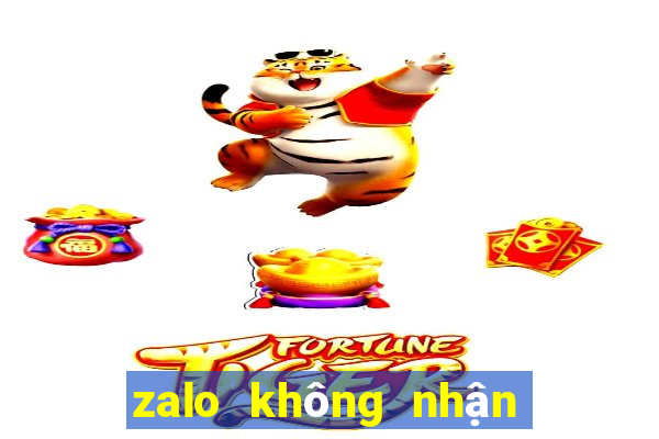 zalo không nhận được cuộc gọi