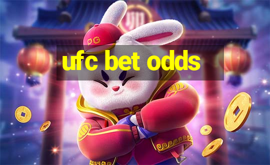 ufc bet odds