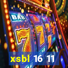 xsbl 16 11