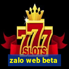 zalo web beta