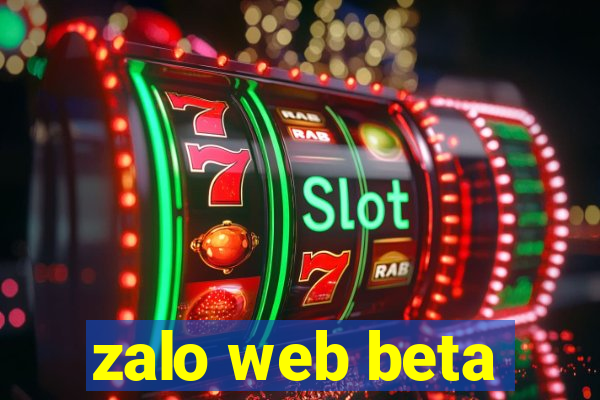 zalo web beta