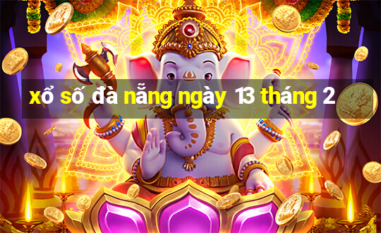 xổ số đà nẵng ngày 13 tháng 2