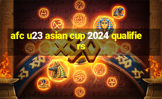 afc u23 asian cup 2024 qualifiers