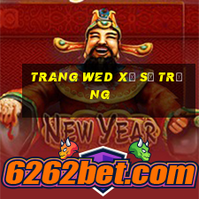 trang wed xổ số trắng