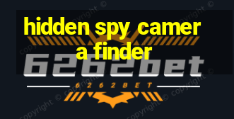 hidden spy camera finder