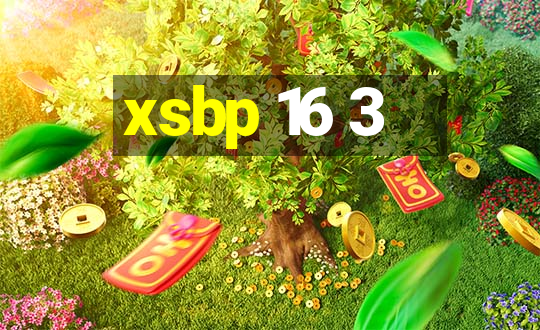 xsbp 16 3