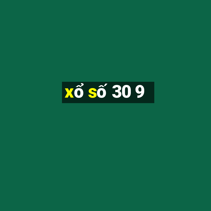 xo so 30 9