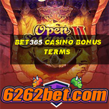 bet365 casino bonus terms