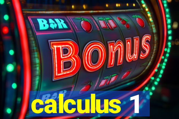 calculus 1