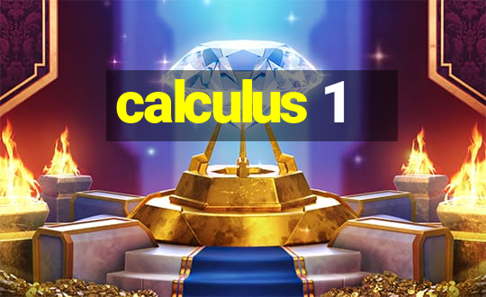 calculus 1