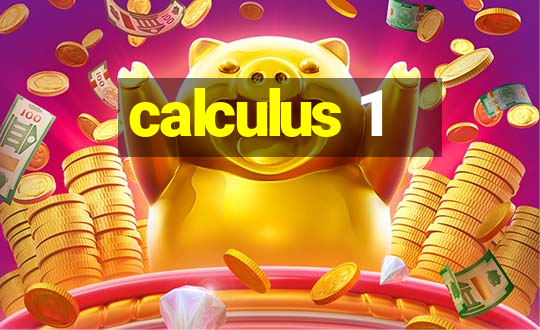 calculus 1