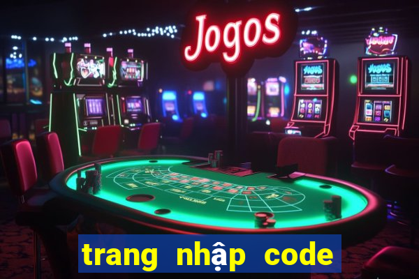 trang nhập code liên quân