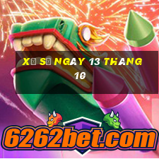 xổ số ngày 13 tháng 10