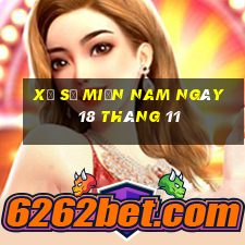 xổ số miền nam ngày 18 tháng 11