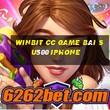 Winbit Cc Game Bài Su500 Iphone