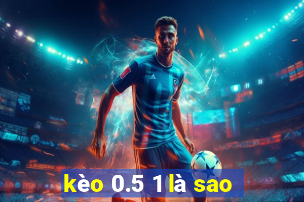 kèo 0.5 1 là sao