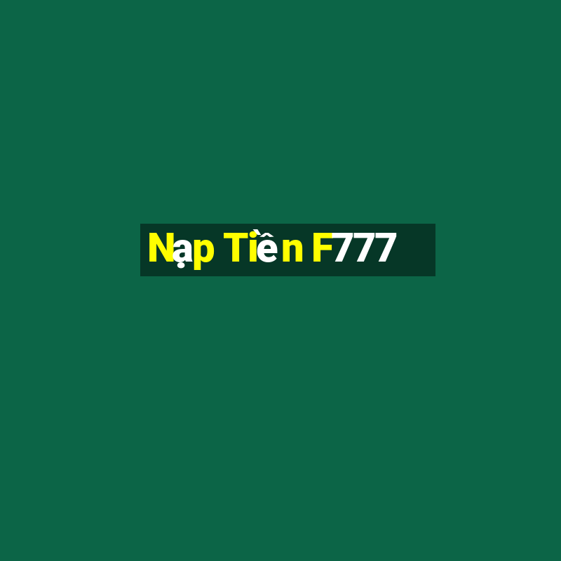 Nạp Tiền F777