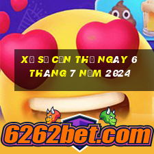 xổ số cần thơ ngày 6 tháng 7 năm 2024