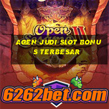 agen judi slot bonus terbesar