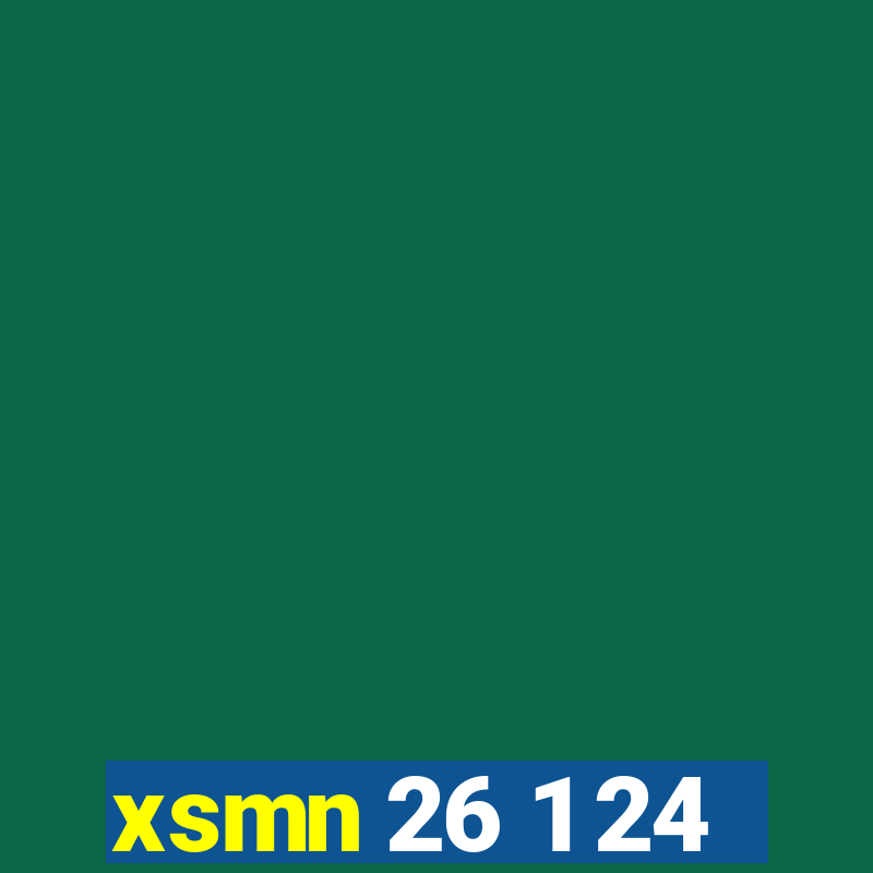 xsmn 26 1 24