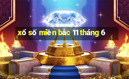 xổ số miền bắc 11 tháng 6