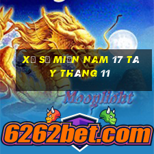 xổ số miền nam 17 tây tháng 11