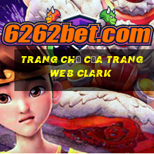 Trang chủ của trang web Clark