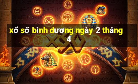 xổ số bình dương ngày 2 tháng 4