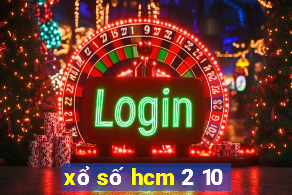 xổ số hcm 2 10