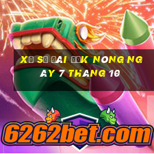 xổ số đài đắk nông ngày 7 tháng 10