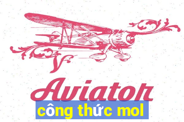 công thức mol