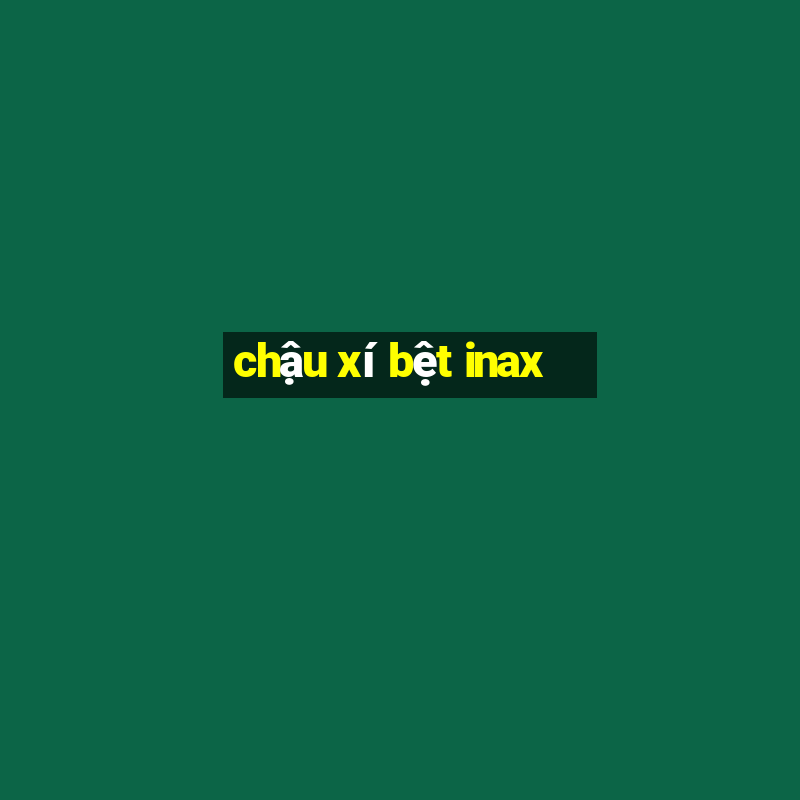 chậu xí bệt inax