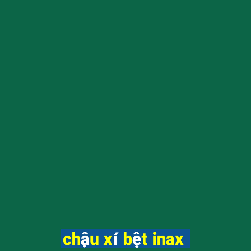 chậu xí bệt inax