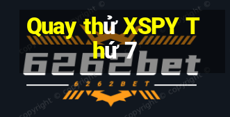 Quay thử XSPY Thứ 7