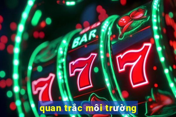 quan trắc môi trường