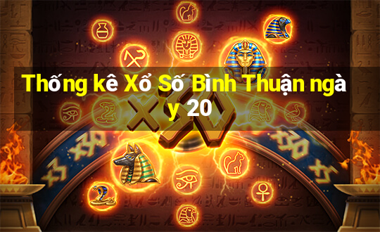 Thống kê Xổ Số Bình Thuận ngày 20