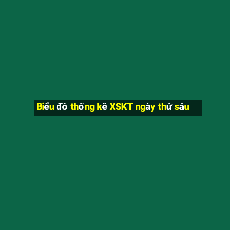 Biểu đồ thống kê XSKT ngày thứ sáu