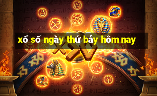 xổ số ngày thứ bảy hôm nay