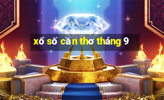 xổ số cần thơ tháng 9