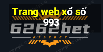 Trang web xổ số 993