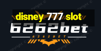 disney 777 slot