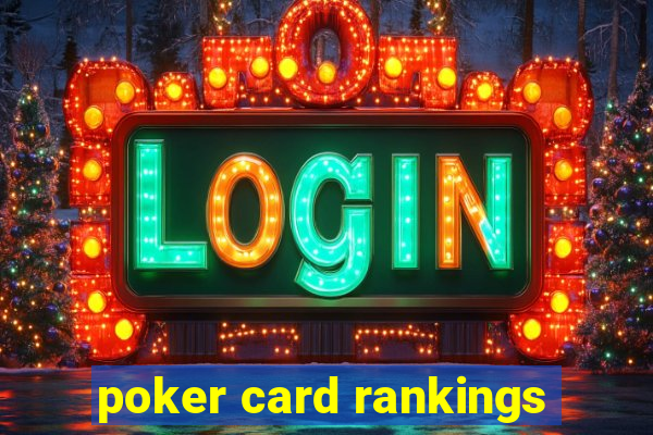 poker card rankings