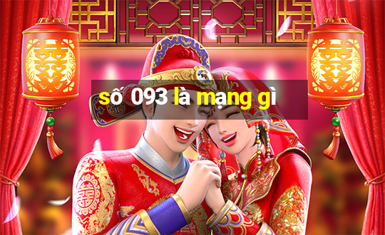 số 093 là mạng gì