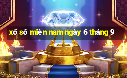 xổ số miền nam ngày 6 tháng 9