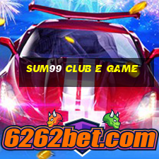 Sum99 Club E Game