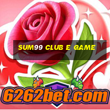 Sum99 Club E Game