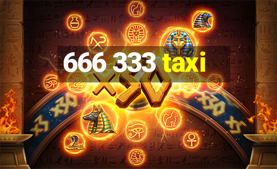 666 333 taxi