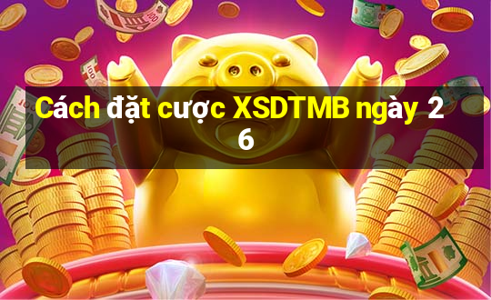 Cách đặt cược XSDTMB ngày 26