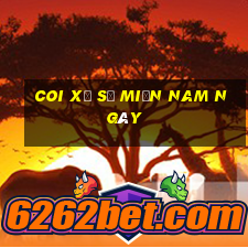 coi xổ số miền nam ngày